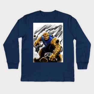 The Thing - Inktober 2018 Kids Long Sleeve T-Shirt